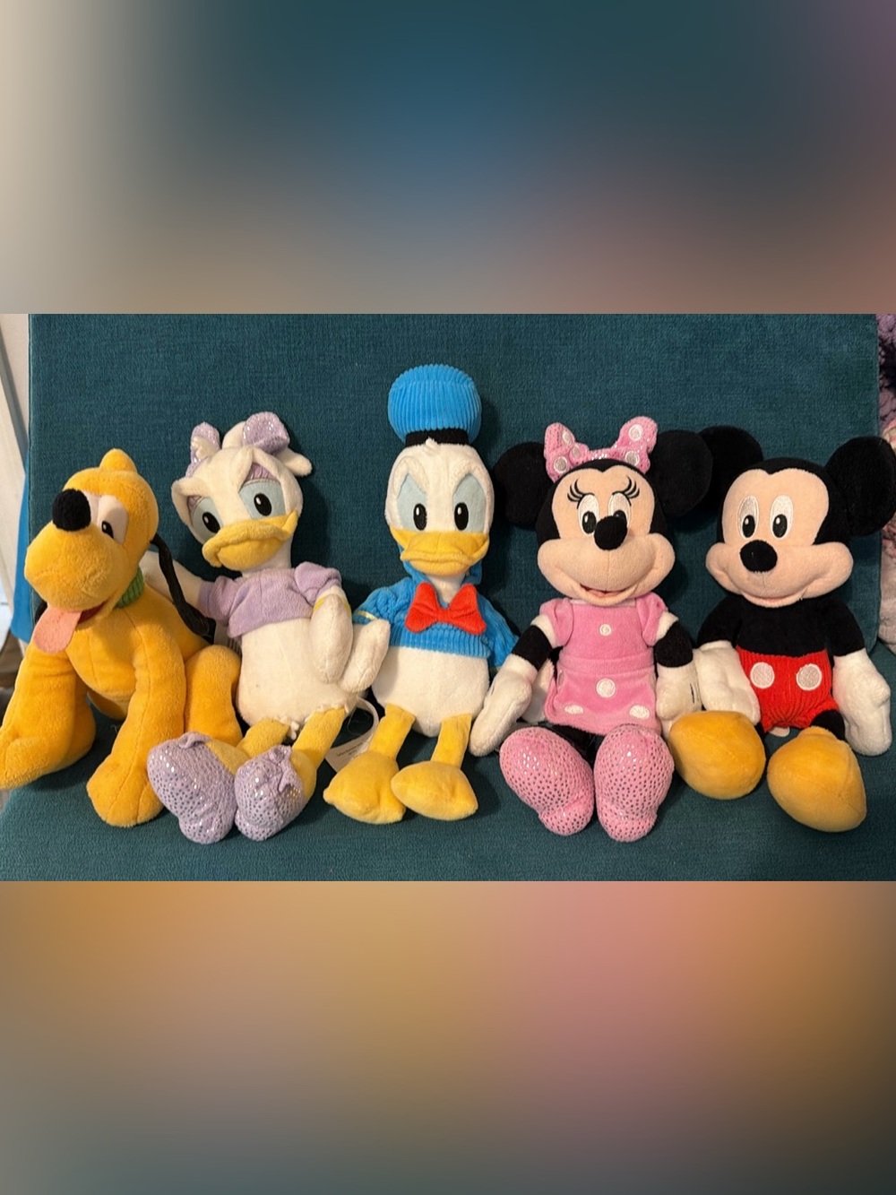 Disney Mickey and crew plushie bundle